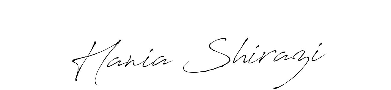Similarly Antro_Vectra is the best handwritten signature design. Signature creator online .You can use it as an online autograph creator for name Hania Shirazi. Hania Shirazi signature style 6 images and pictures png