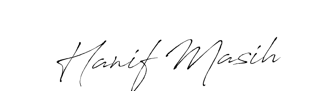 Similarly Antro_Vectra is the best handwritten signature design. Signature creator online .You can use it as an online autograph creator for name Hanif Masih. Hanif Masih signature style 6 images and pictures png