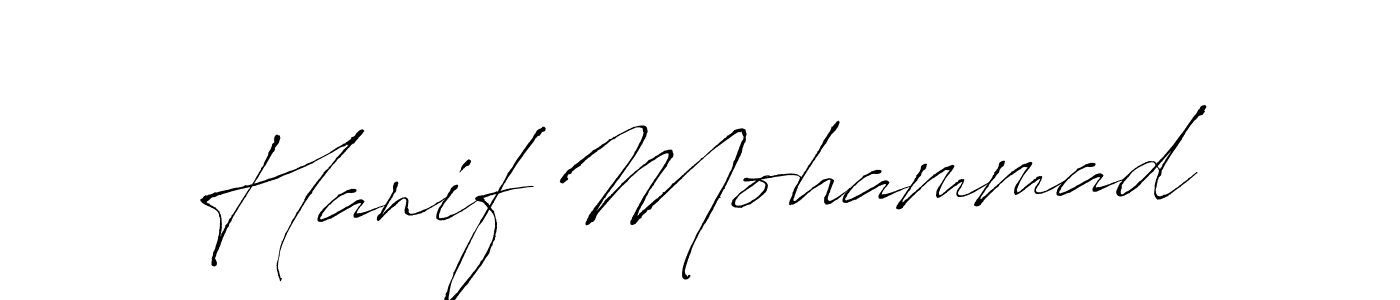 Here are the top 10 professional signature styles for the name Hanif Mohammad. These are the best autograph styles you can use for your name. Hanif Mohammad signature style 6 images and pictures png