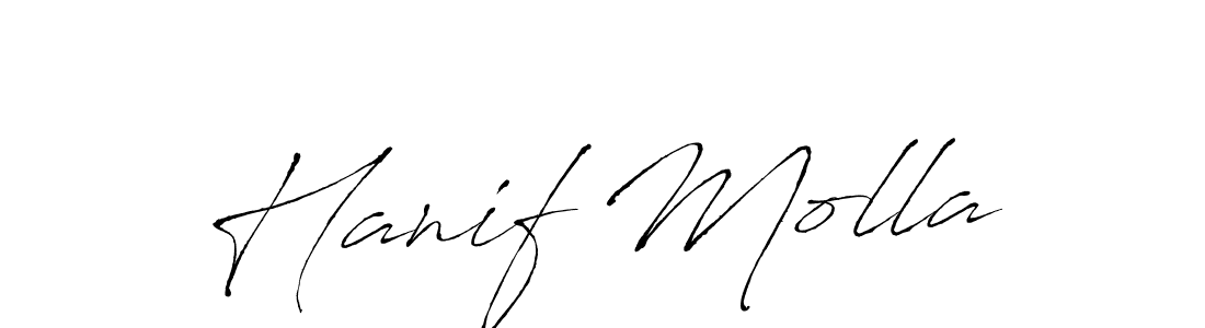 Also You can easily find your signature by using the search form. We will create Hanif Molla name handwritten signature images for you free of cost using Antro_Vectra sign style. Hanif Molla signature style 6 images and pictures png