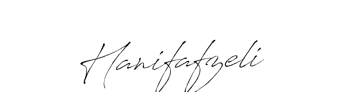 Create a beautiful signature design for name Hanifafzeli. With this signature (Antro_Vectra) fonts, you can make a handwritten signature for free. Hanifafzeli signature style 6 images and pictures png