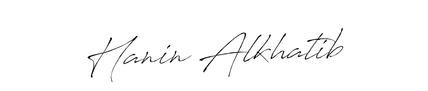 You can use this online signature creator to create a handwritten signature for the name Hanin Alkhatib. This is the best online autograph maker. Hanin Alkhatib signature style 6 images and pictures png