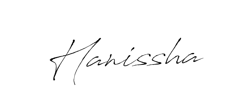 How to make Hanissha name signature. Use Antro_Vectra style for creating short signs online. This is the latest handwritten sign. Hanissha signature style 6 images and pictures png