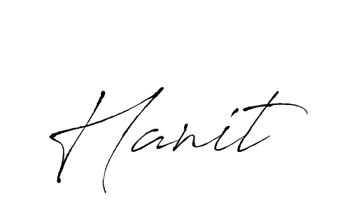 Make a beautiful signature design for name Hanit. Use this online signature maker to create a handwritten signature for free. Hanit signature style 6 images and pictures png