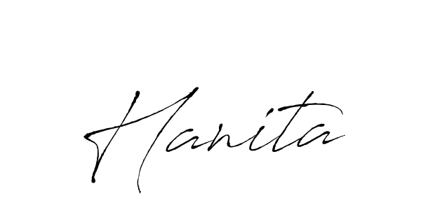 Also You can easily find your signature by using the search form. We will create Hanita name handwritten signature images for you free of cost using Antro_Vectra sign style. Hanita signature style 6 images and pictures png