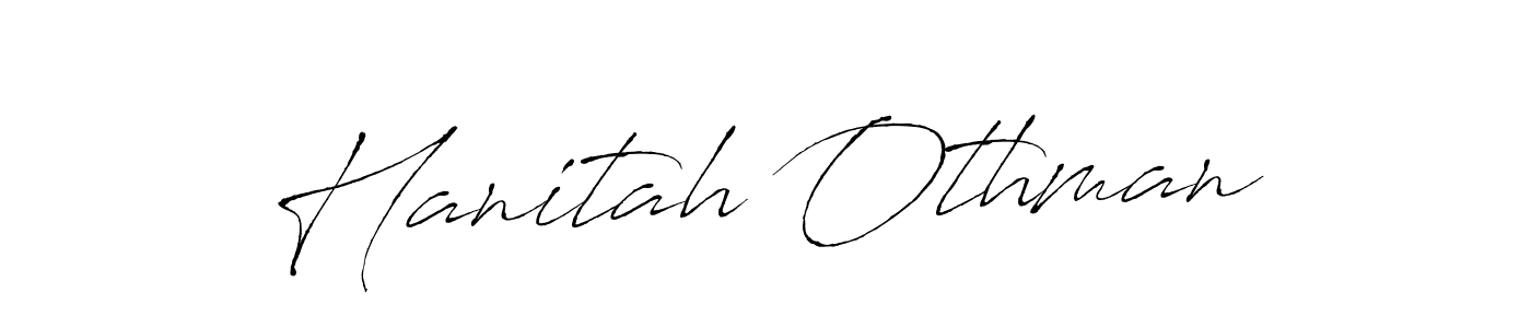 Also You can easily find your signature by using the search form. We will create Hanitah Othman name handwritten signature images for you free of cost using Antro_Vectra sign style. Hanitah Othman signature style 6 images and pictures png