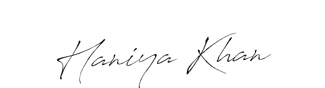 The best way (Antro_Vectra) to make a short signature is to pick only two or three words in your name. The name Haniya Khan include a total of six letters. For converting this name. Haniya Khan signature style 6 images and pictures png