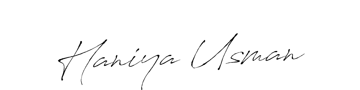 This is the best signature style for the Haniya Usman name. Also you like these signature font (Antro_Vectra). Mix name signature. Haniya Usman signature style 6 images and pictures png