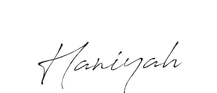 Make a beautiful signature design for name Haniyah. Use this online signature maker to create a handwritten signature for free. Haniyah signature style 6 images and pictures png