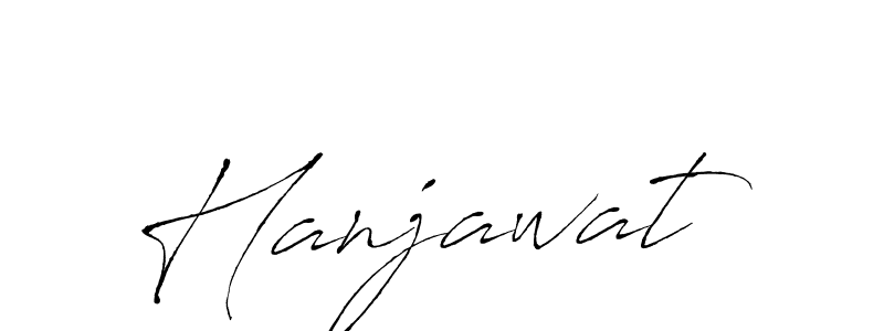 How to make Hanjawat signature? Antro_Vectra is a professional autograph style. Create handwritten signature for Hanjawat name. Hanjawat signature style 6 images and pictures png