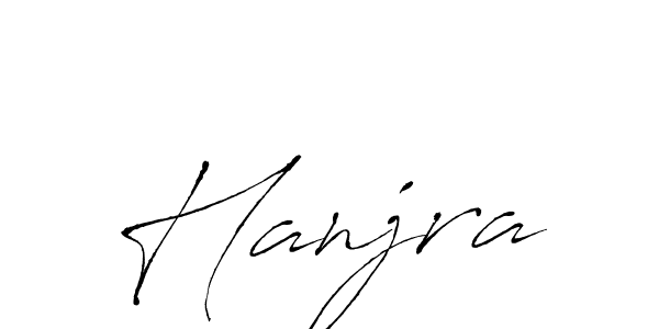 How to make Hanjra name signature. Use Antro_Vectra style for creating short signs online. This is the latest handwritten sign. Hanjra signature style 6 images and pictures png