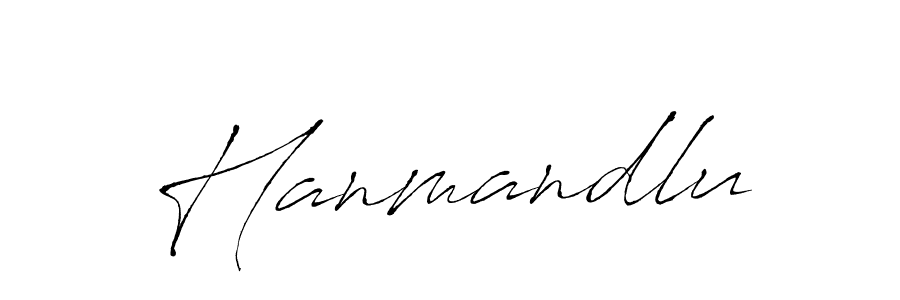 Use a signature maker to create a handwritten signature online. With this signature software, you can design (Antro_Vectra) your own signature for name Hanmandlu. Hanmandlu signature style 6 images and pictures png
