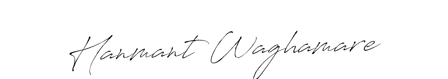 It looks lik you need a new signature style for name Hanmant Waghamare. Design unique handwritten (Antro_Vectra) signature with our free signature maker in just a few clicks. Hanmant Waghamare signature style 6 images and pictures png