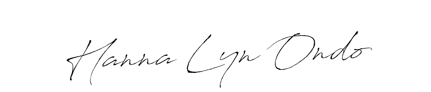 Make a beautiful signature design for name Hanna Lyn Ondo. Use this online signature maker to create a handwritten signature for free. Hanna Lyn Ondo signature style 6 images and pictures png