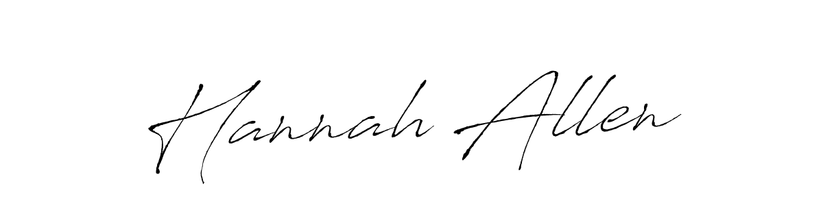Make a beautiful signature design for name Hannah Allen. Use this online signature maker to create a handwritten signature for free. Hannah Allen signature style 6 images and pictures png