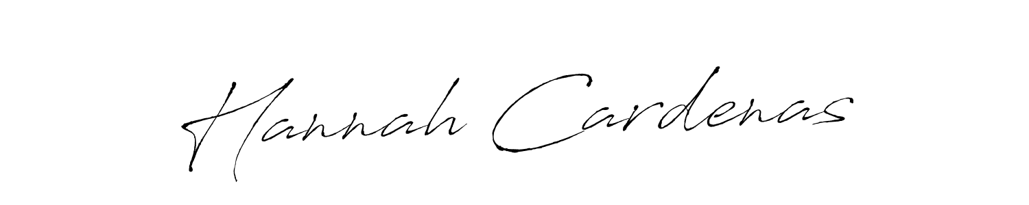 Create a beautiful signature design for name Hannah Cardenas. With this signature (Antro_Vectra) fonts, you can make a handwritten signature for free. Hannah Cardenas signature style 6 images and pictures png