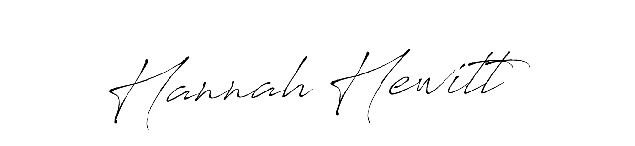 Make a beautiful signature design for name Hannah Hewitt. With this signature (Antro_Vectra) style, you can create a handwritten signature for free. Hannah Hewitt signature style 6 images and pictures png