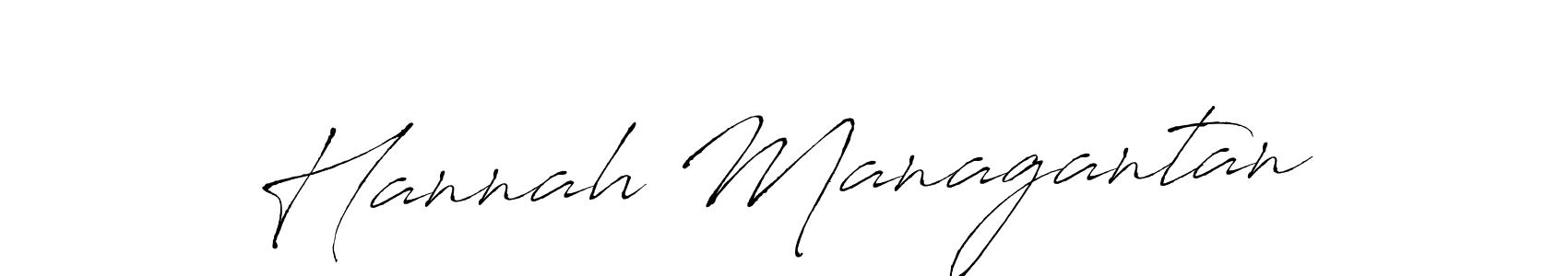 Similarly Antro_Vectra is the best handwritten signature design. Signature creator online .You can use it as an online autograph creator for name Hannah Managantan. Hannah Managantan signature style 6 images and pictures png