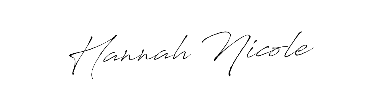 if you are searching for the best signature style for your name Hannah Nicole. so please give up your signature search. here we have designed multiple signature styles  using Antro_Vectra. Hannah Nicole signature style 6 images and pictures png