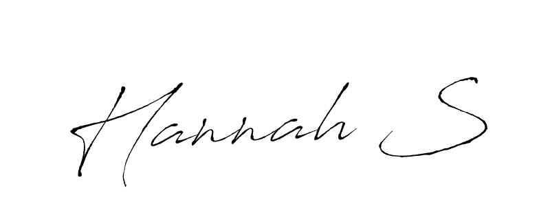 How to Draw Hannah S signature style? Antro_Vectra is a latest design signature styles for name Hannah S. Hannah S signature style 6 images and pictures png