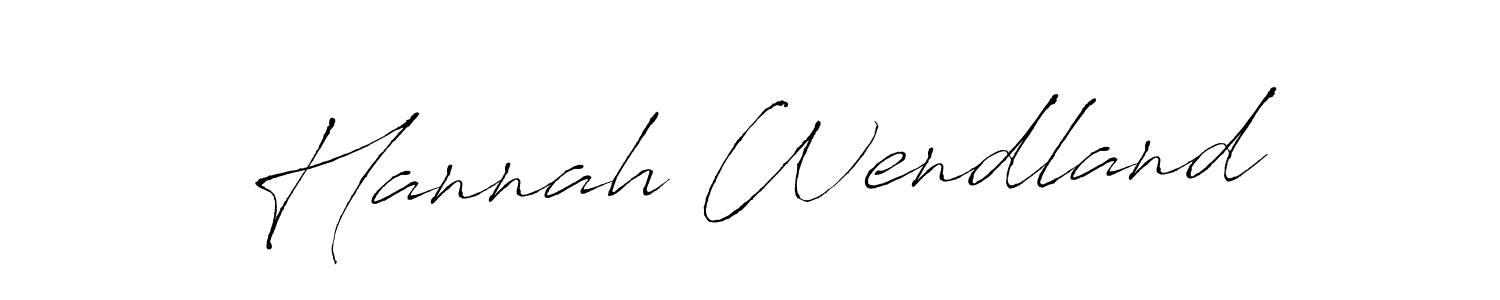 Make a short Hannah Wendland signature style. Manage your documents anywhere anytime using Antro_Vectra. Create and add eSignatures, submit forms, share and send files easily. Hannah Wendland signature style 6 images and pictures png