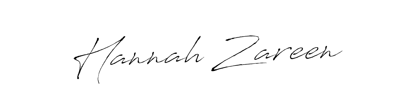 The best way (Antro_Vectra) to make a short signature is to pick only two or three words in your name. The name Hannah Zareen include a total of six letters. For converting this name. Hannah Zareen signature style 6 images and pictures png