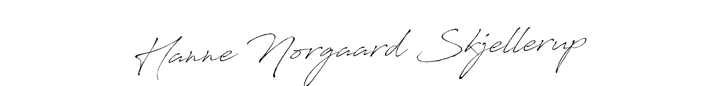 This is the best signature style for the Hanne Norgaard Skjellerup name. Also you like these signature font (Antro_Vectra). Mix name signature. Hanne Norgaard Skjellerup signature style 6 images and pictures png