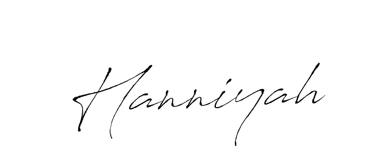 You should practise on your own different ways (Antro_Vectra) to write your name (Hanniyah) in signature. don't let someone else do it for you. Hanniyah signature style 6 images and pictures png