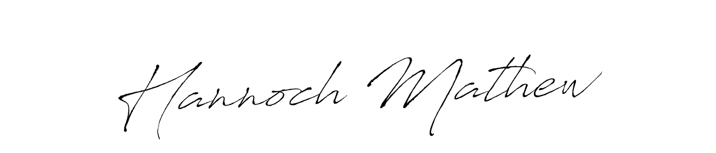 You should practise on your own different ways (Antro_Vectra) to write your name (Hannoch Mathew) in signature. don't let someone else do it for you. Hannoch Mathew signature style 6 images and pictures png