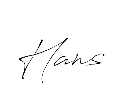 Create a beautiful signature design for name Hans. With this signature (Antro_Vectra) fonts, you can make a handwritten signature for free. Hans signature style 6 images and pictures png