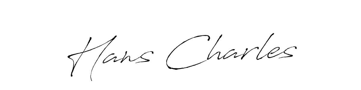 Once you've used our free online signature maker to create your best signature Antro_Vectra style, it's time to enjoy all of the benefits that Hans Charles name signing documents. Hans Charles signature style 6 images and pictures png