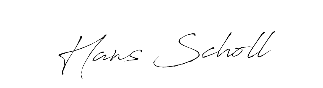 Similarly Antro_Vectra is the best handwritten signature design. Signature creator online .You can use it as an online autograph creator for name Hans Scholl. Hans Scholl signature style 6 images and pictures png