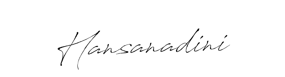 How to make Hansanadini signature? Antro_Vectra is a professional autograph style. Create handwritten signature for Hansanadini name. Hansanadini signature style 6 images and pictures png