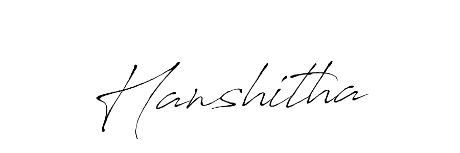 How to make Hanshitha signature? Antro_Vectra is a professional autograph style. Create handwritten signature for Hanshitha name. Hanshitha signature style 6 images and pictures png