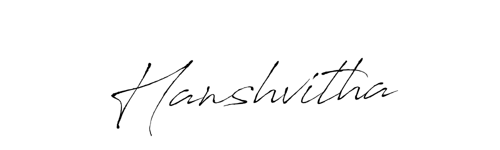 The best way (Antro_Vectra) to make a short signature is to pick only two or three words in your name. The name Hanshvitha include a total of six letters. For converting this name. Hanshvitha signature style 6 images and pictures png