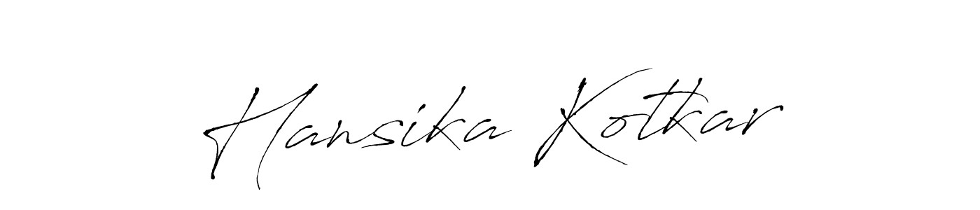 Make a beautiful signature design for name Hansika Kotkar. Use this online signature maker to create a handwritten signature for free. Hansika Kotkar signature style 6 images and pictures png