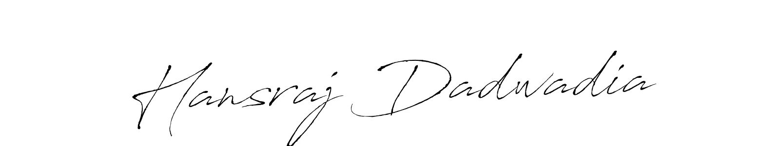 if you are searching for the best signature style for your name Hansraj Dadwadia. so please give up your signature search. here we have designed multiple signature styles  using Antro_Vectra. Hansraj Dadwadia signature style 6 images and pictures png