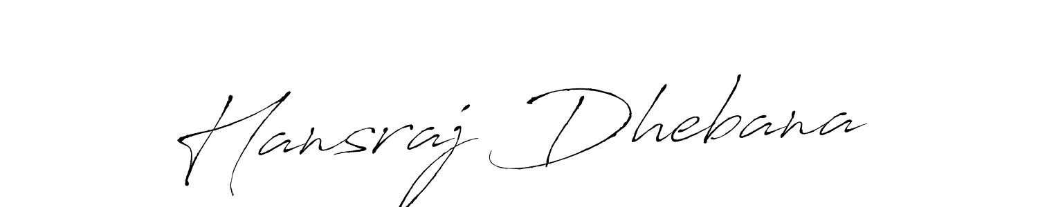 How to Draw Hansraj Dhebana signature style? Antro_Vectra is a latest design signature styles for name Hansraj Dhebana. Hansraj Dhebana signature style 6 images and pictures png