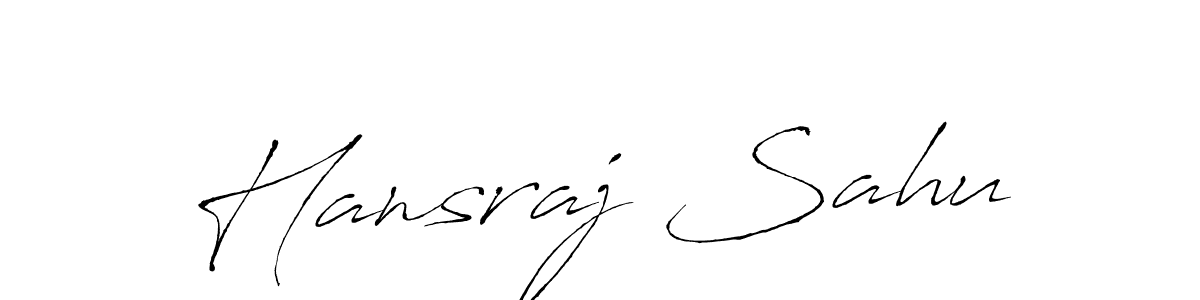 if you are searching for the best signature style for your name Hansraj Sahu. so please give up your signature search. here we have designed multiple signature styles  using Antro_Vectra. Hansraj Sahu signature style 6 images and pictures png