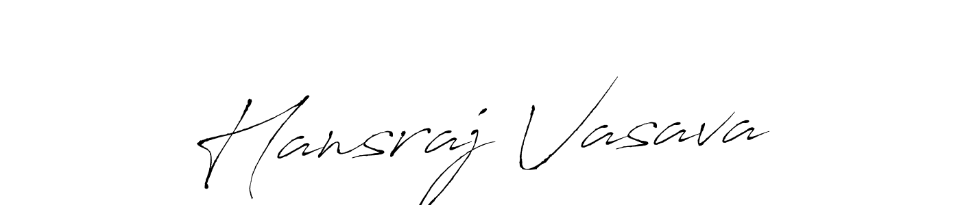 Make a beautiful signature design for name Hansraj Vasava. Use this online signature maker to create a handwritten signature for free. Hansraj Vasava signature style 6 images and pictures png