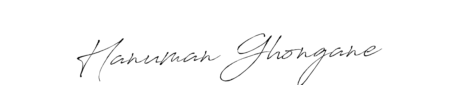 It looks lik you need a new signature style for name Hanuman Ghongane. Design unique handwritten (Antro_Vectra) signature with our free signature maker in just a few clicks. Hanuman Ghongane signature style 6 images and pictures png