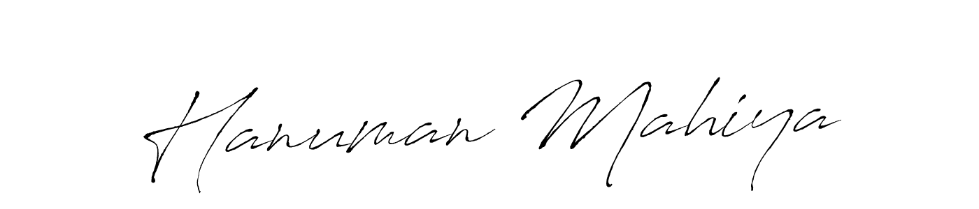 Use a signature maker to create a handwritten signature online. With this signature software, you can design (Antro_Vectra) your own signature for name Hanuman Mahiya. Hanuman Mahiya signature style 6 images and pictures png