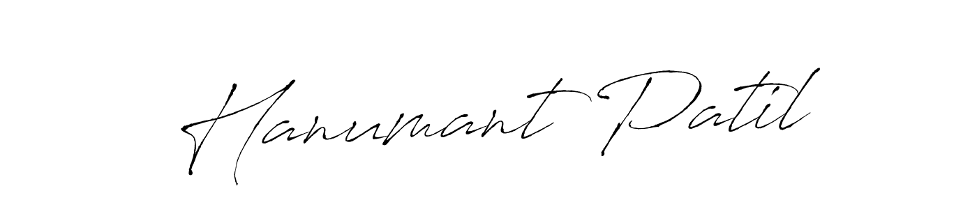 Design your own signature with our free online signature maker. With this signature software, you can create a handwritten (Antro_Vectra) signature for name Hanumant Patil. Hanumant Patil signature style 6 images and pictures png