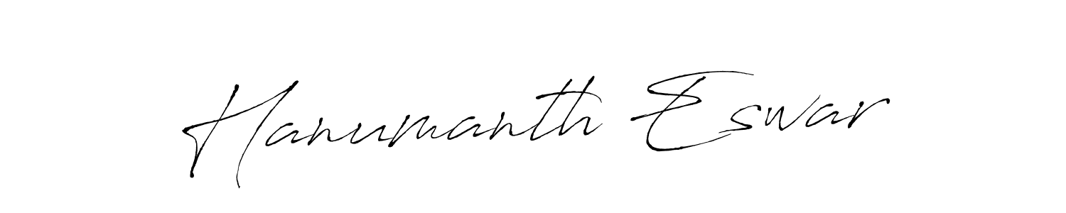 Also we have Hanumanth Eswar name is the best signature style. Create professional handwritten signature collection using Antro_Vectra autograph style. Hanumanth Eswar signature style 6 images and pictures png