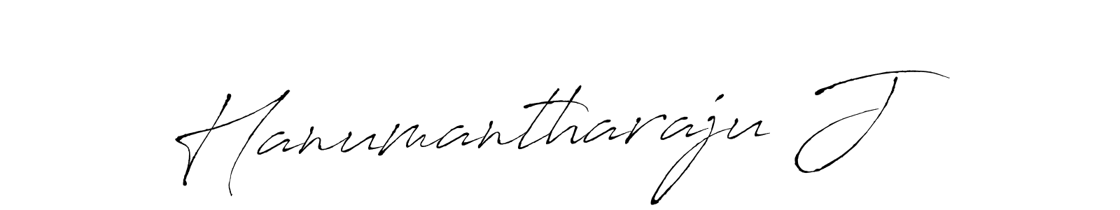 Design your own signature with our free online signature maker. With this signature software, you can create a handwritten (Antro_Vectra) signature for name Hanumantharaju J. Hanumantharaju J signature style 6 images and pictures png
