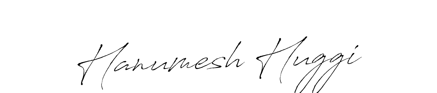 Design your own signature with our free online signature maker. With this signature software, you can create a handwritten (Antro_Vectra) signature for name Hanumesh Huggi. Hanumesh Huggi signature style 6 images and pictures png