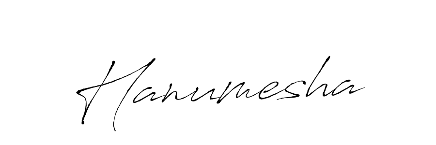 Make a beautiful signature design for name Hanumesha. With this signature (Antro_Vectra) style, you can create a handwritten signature for free. Hanumesha signature style 6 images and pictures png
