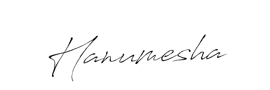 Make a beautiful signature design for name Hanumesha. With this signature (Antro_Vectra) style, you can create a handwritten signature for free. Hanumesha signature style 6 images and pictures png