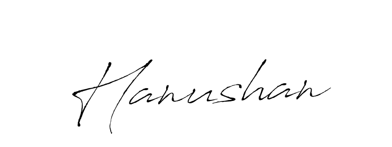 Also You can easily find your signature by using the search form. We will create Hanushan name handwritten signature images for you free of cost using Antro_Vectra sign style. Hanushan signature style 6 images and pictures png