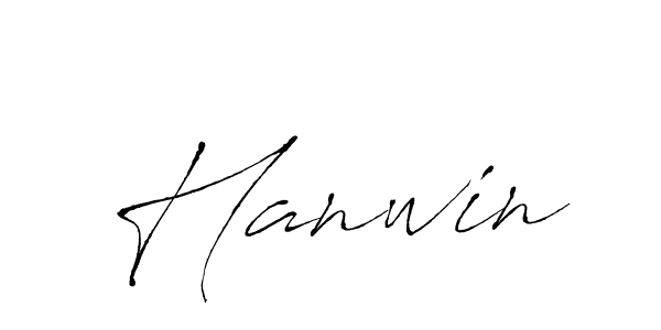 How to make Hanwin signature? Antro_Vectra is a professional autograph style. Create handwritten signature for Hanwin name. Hanwin signature style 6 images and pictures png
